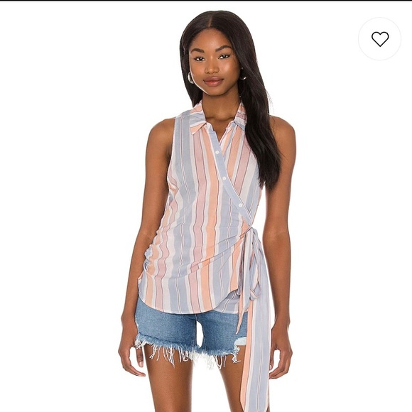 🆕NWT- FREE PEOPLE “MACKENZIE WRAP BLOUSE.” BRAND NEW WITH TAGS - Picture 3 of 10